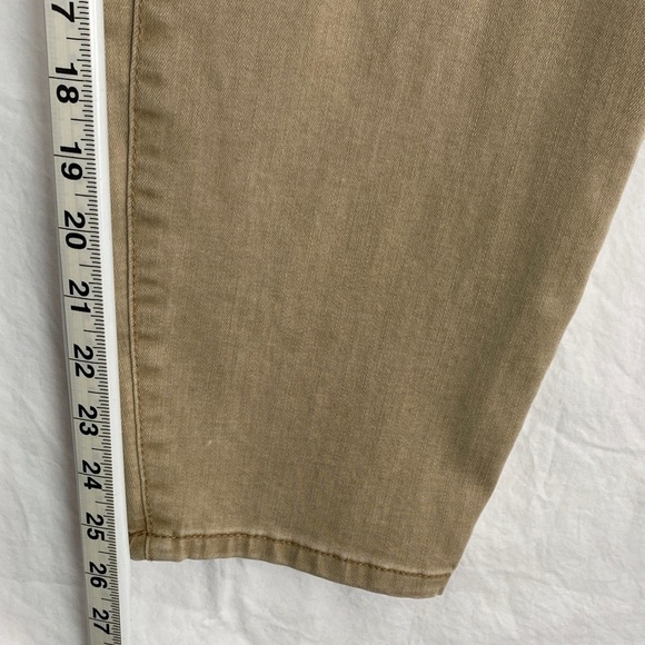 R Jeans The Curvy Super High Rise Jeans Tan Colour 36 Petites - Picture 7 of 10